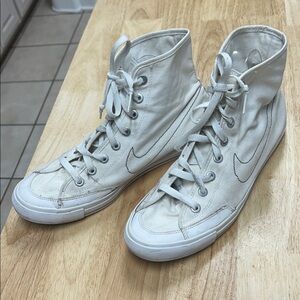 Nike Men's High-Top Sneakers - White